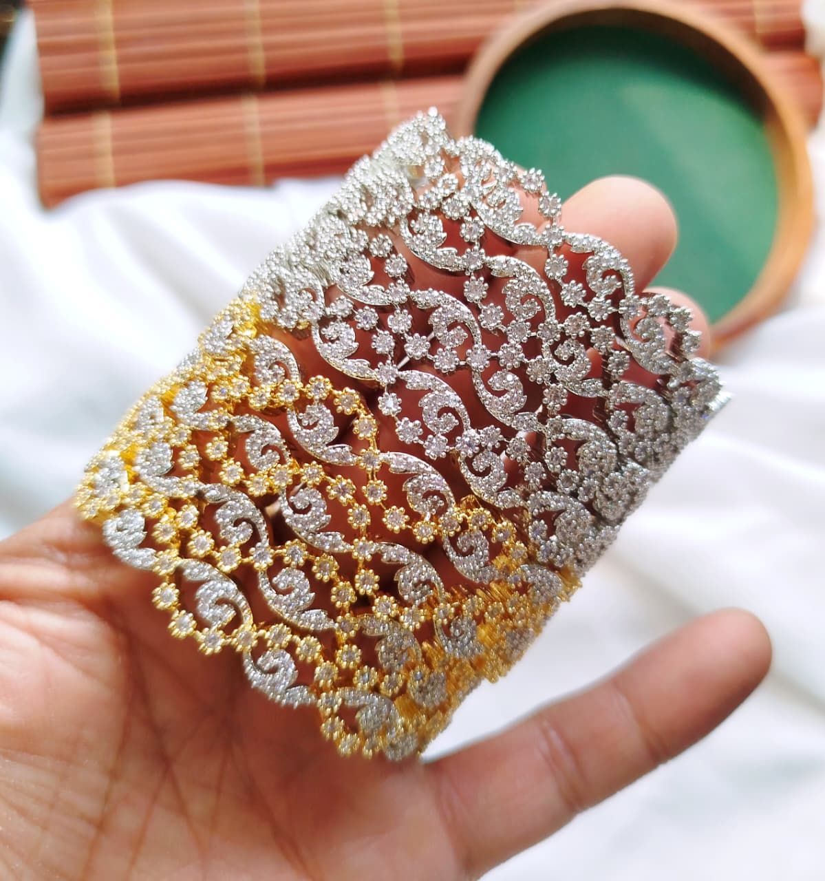 Premium Micro AD 4 Pcs Bangles