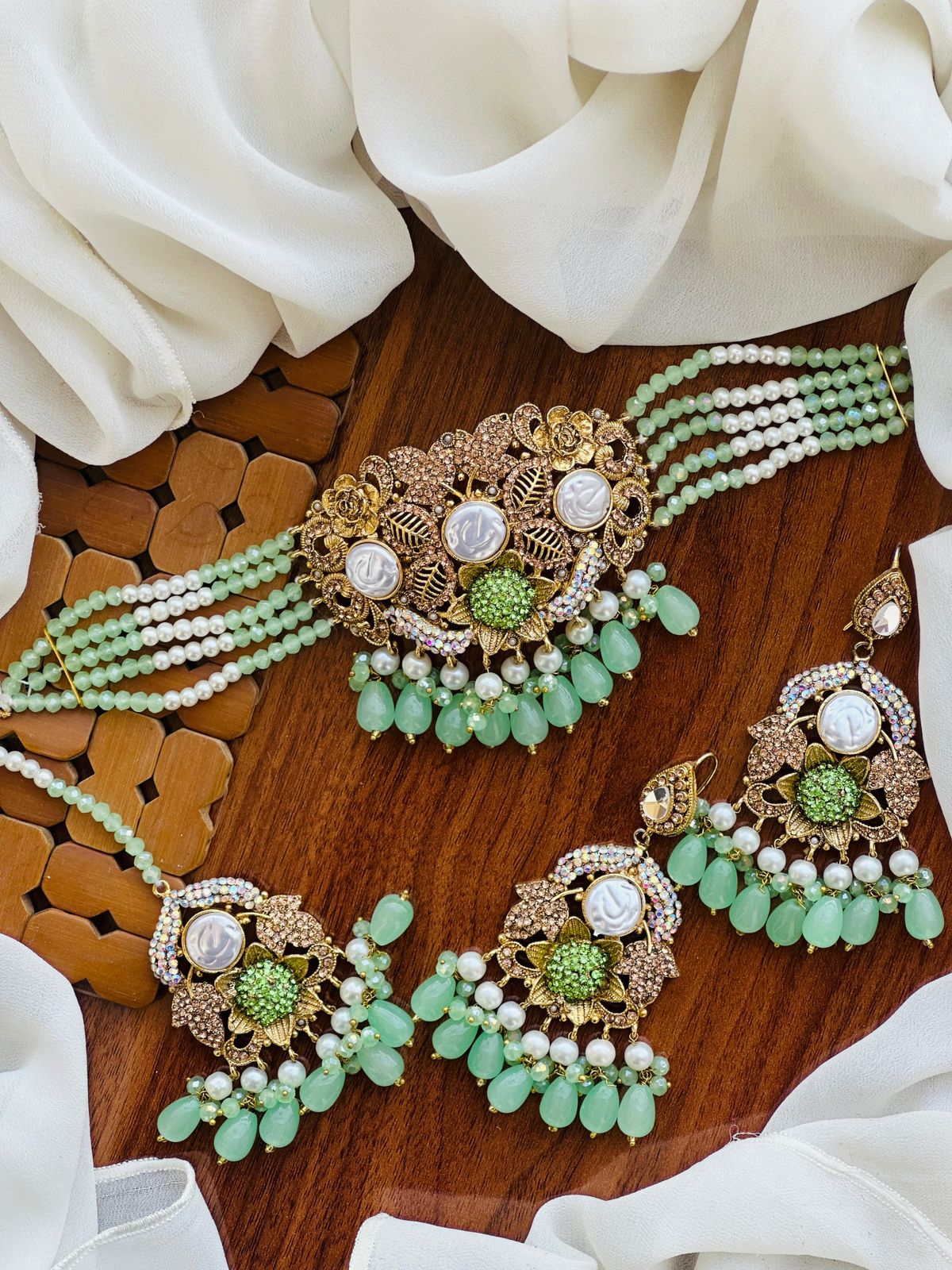 Beautiful Turkish Style Casting Choker - Zilarra Jewellers